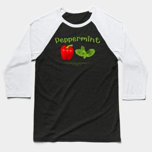 Peppermint Baseball T-Shirt
